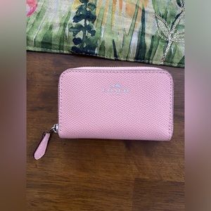 Pink Coach Wallet